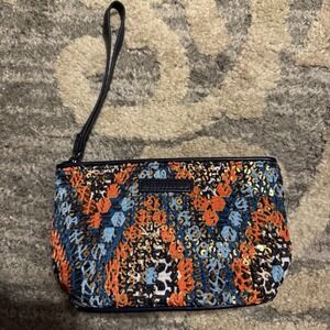 Vera Bradley‎ Wristlet Sequin Floral Pattern